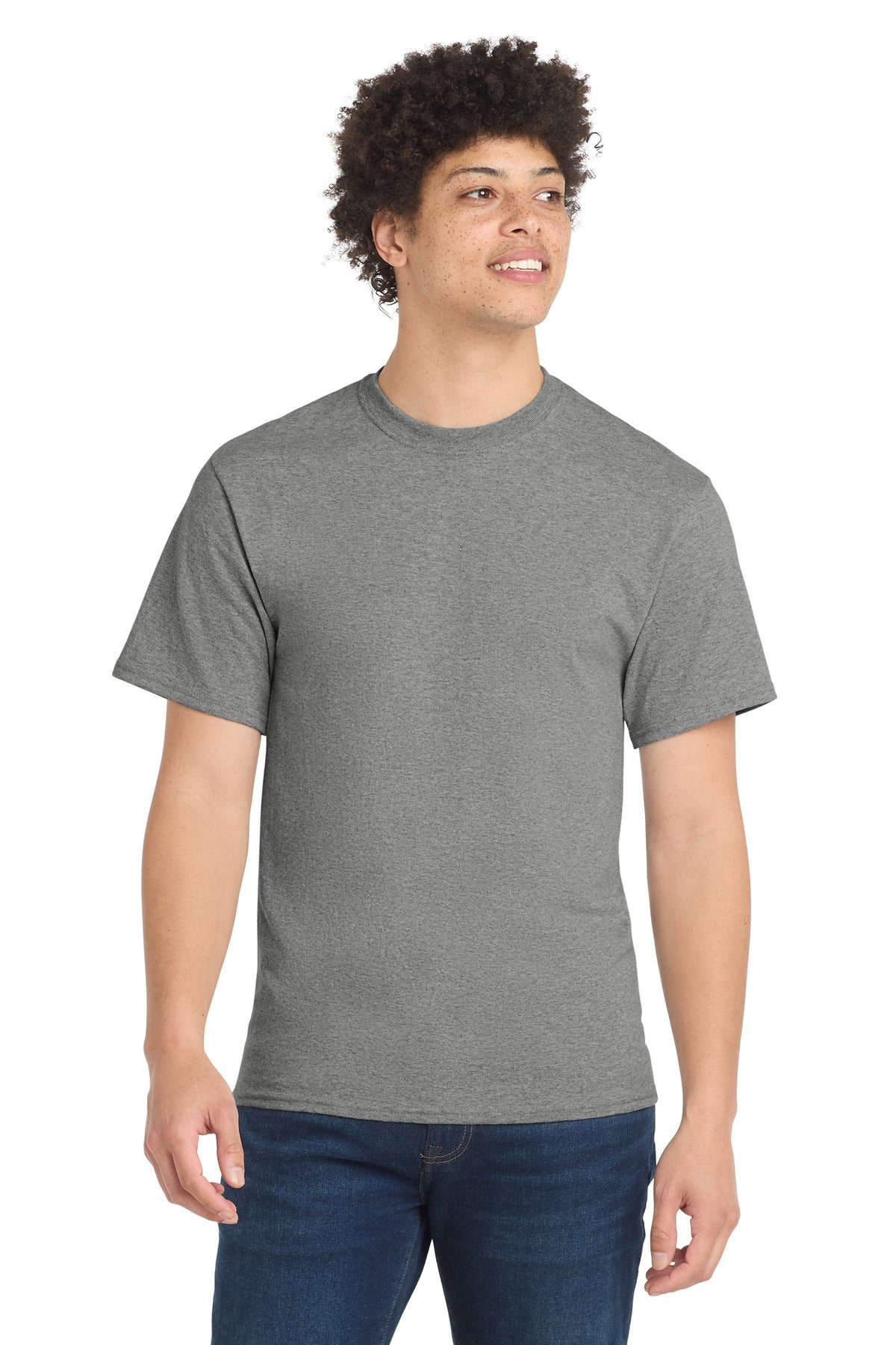 Custom Logo Port & Co ™  Core Blend Tee.  PC55