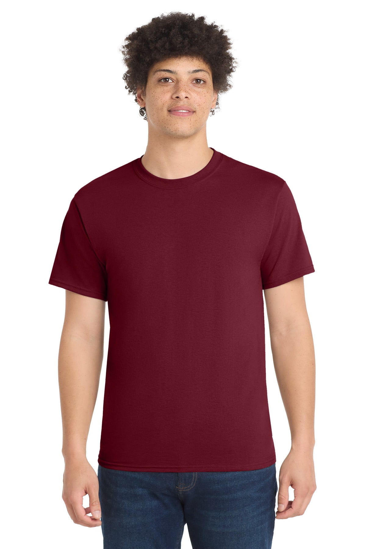 Custom Logo Port & Co ®  Core Blend Tee.  PC55