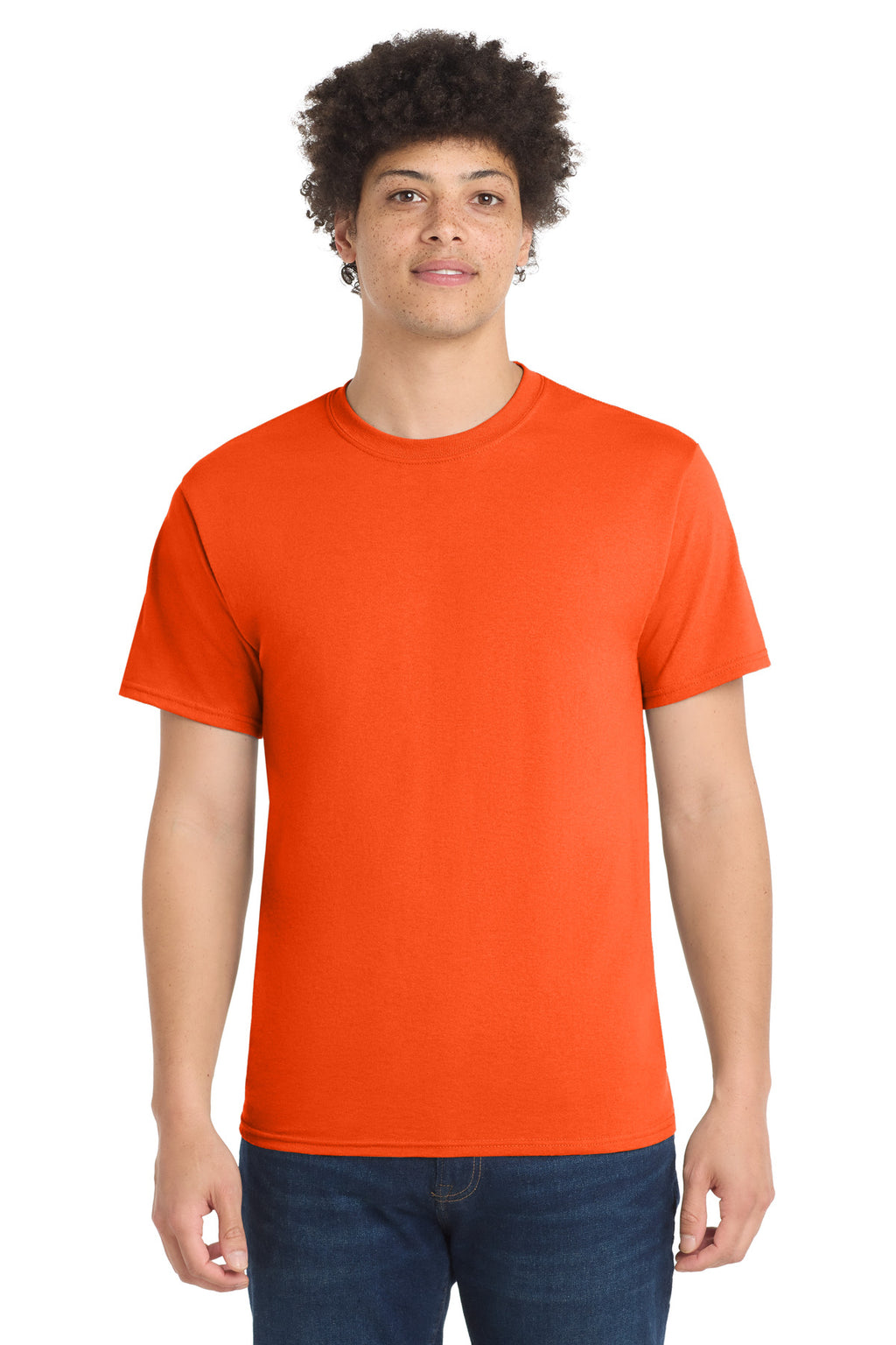 Custom Logo Port & Co ™  Core Blend Tee.  PC55