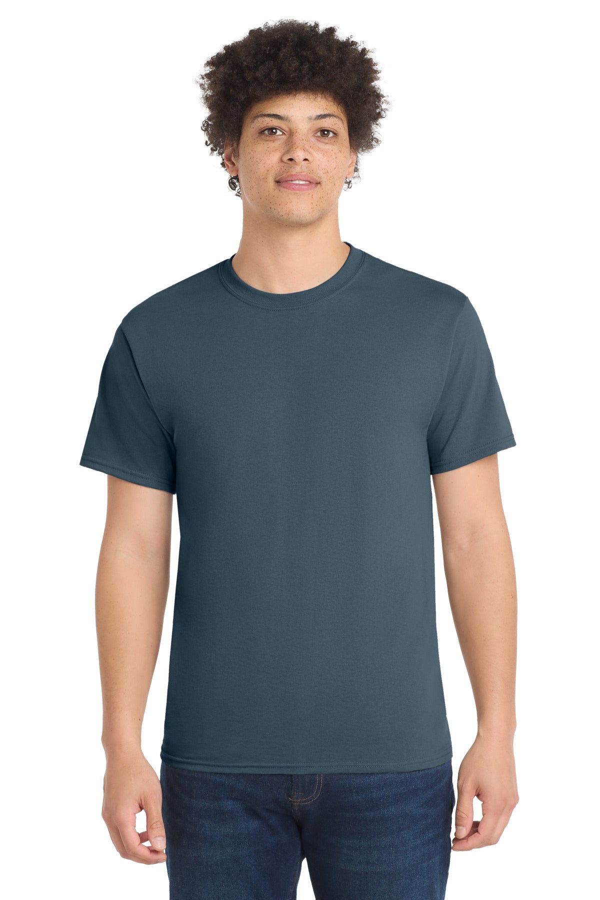 Custom Logo Port & Co ®  Core Blend Tee.  PC55