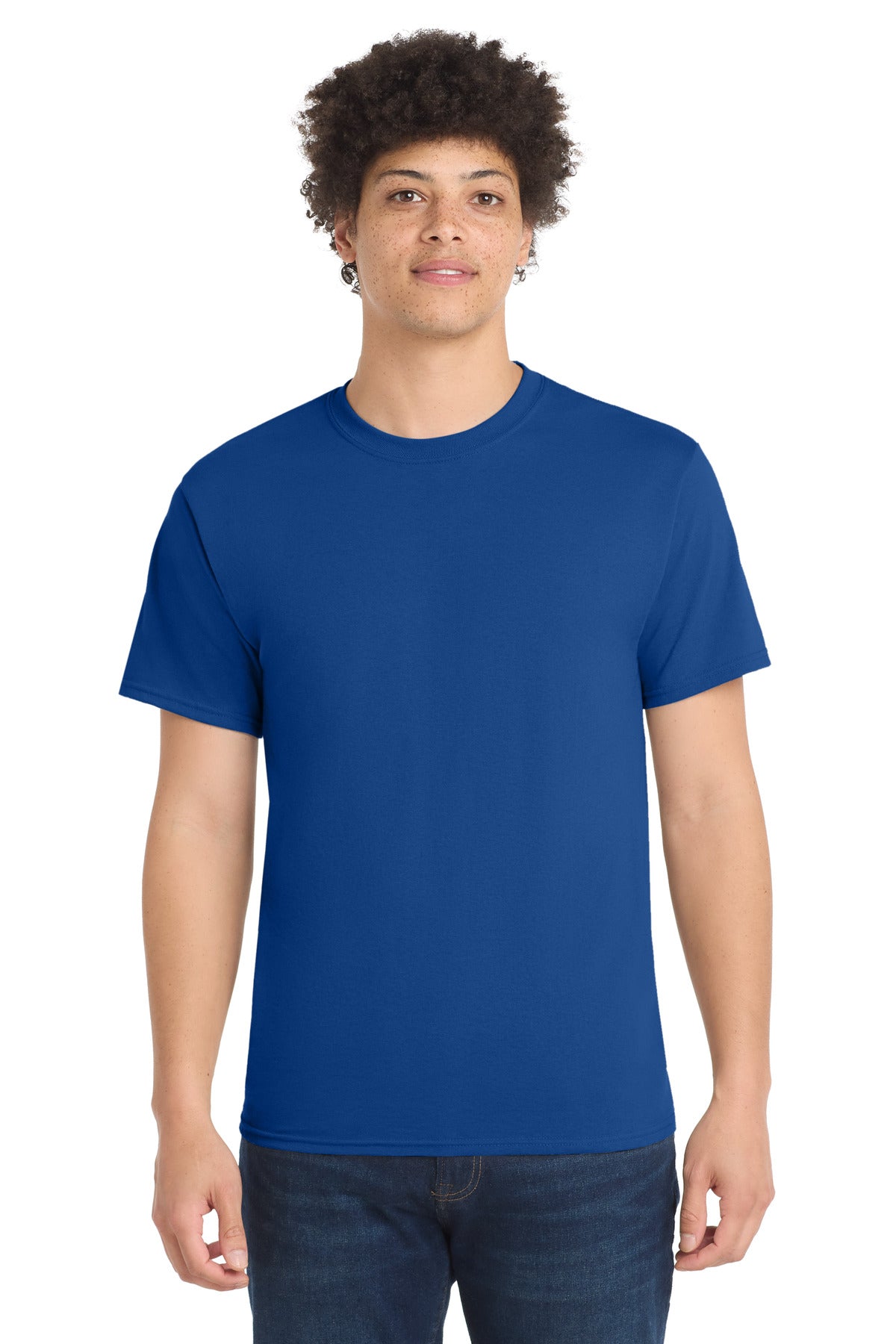 Custom Logo Port & Co ®  Core Blend Tee.  PC55
