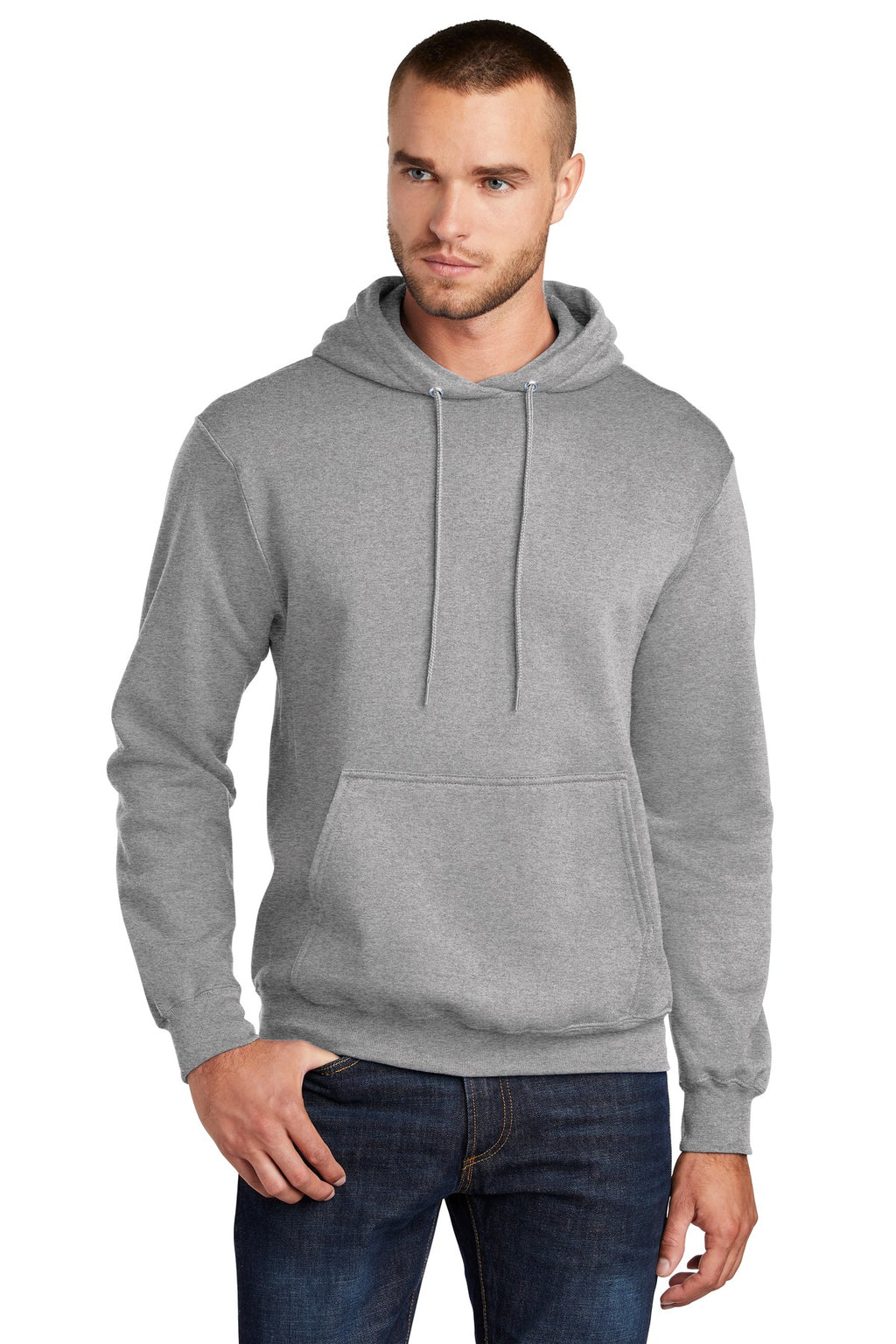Custom Logo Port & Co ™  Core Fleece Pullover Hooded Sweatshirt. PC78H