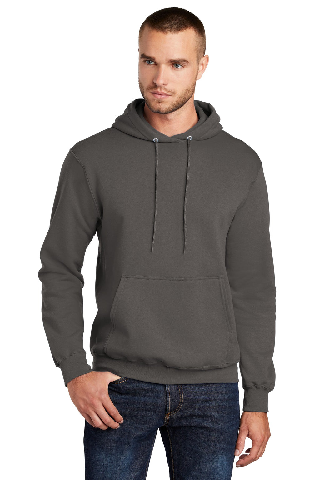 Custom Logo Port & Co ™  Core Fleece Pullover Hooded Sweatshirt. PC78H