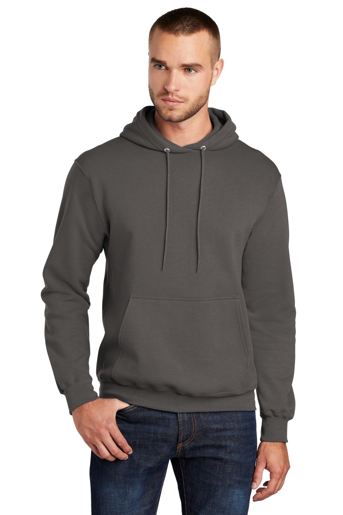 Custom Logo Port & Co ™  Core Fleece Pullover Hooded Sweatshirt. PC78H