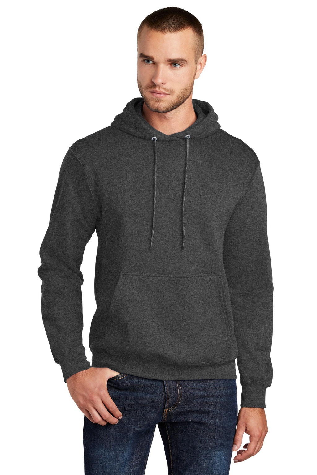 Custom Logo Port & Co ™  Core Fleece Pullover Hooded Sweatshirt. PC78H