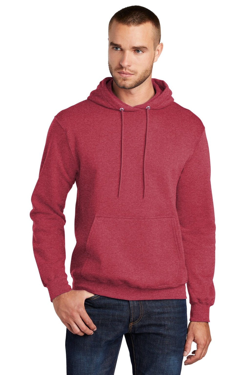 Custom Logo Port & Co ™  Core Fleece Pullover Hooded Sweatshirt. PC78H