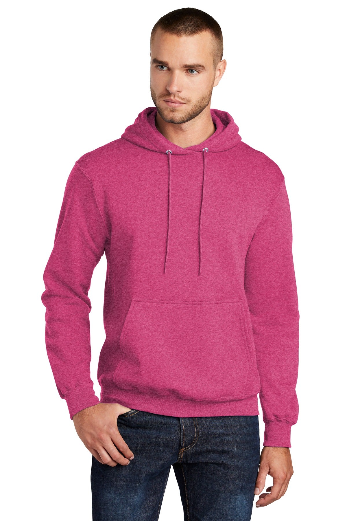 Custom Logo Port & Co ™  Core Fleece Pullover Hooded Sweatshirt. PC78H