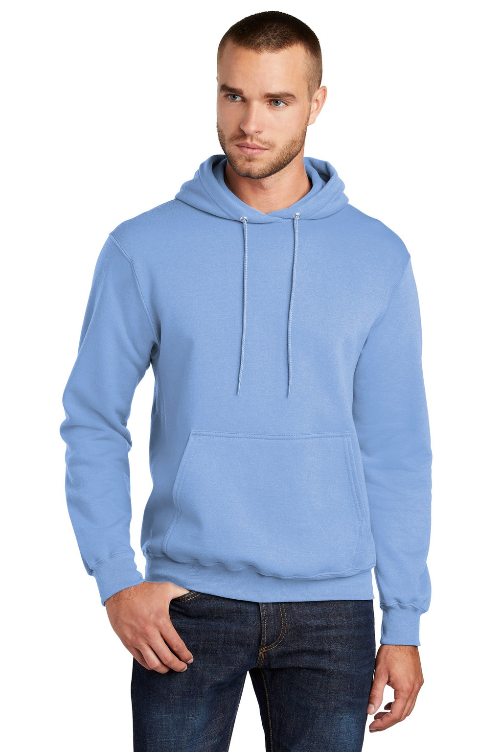Custom Logo Port & Co ™  Core Fleece Pullover Hooded Sweatshirt. PC78H