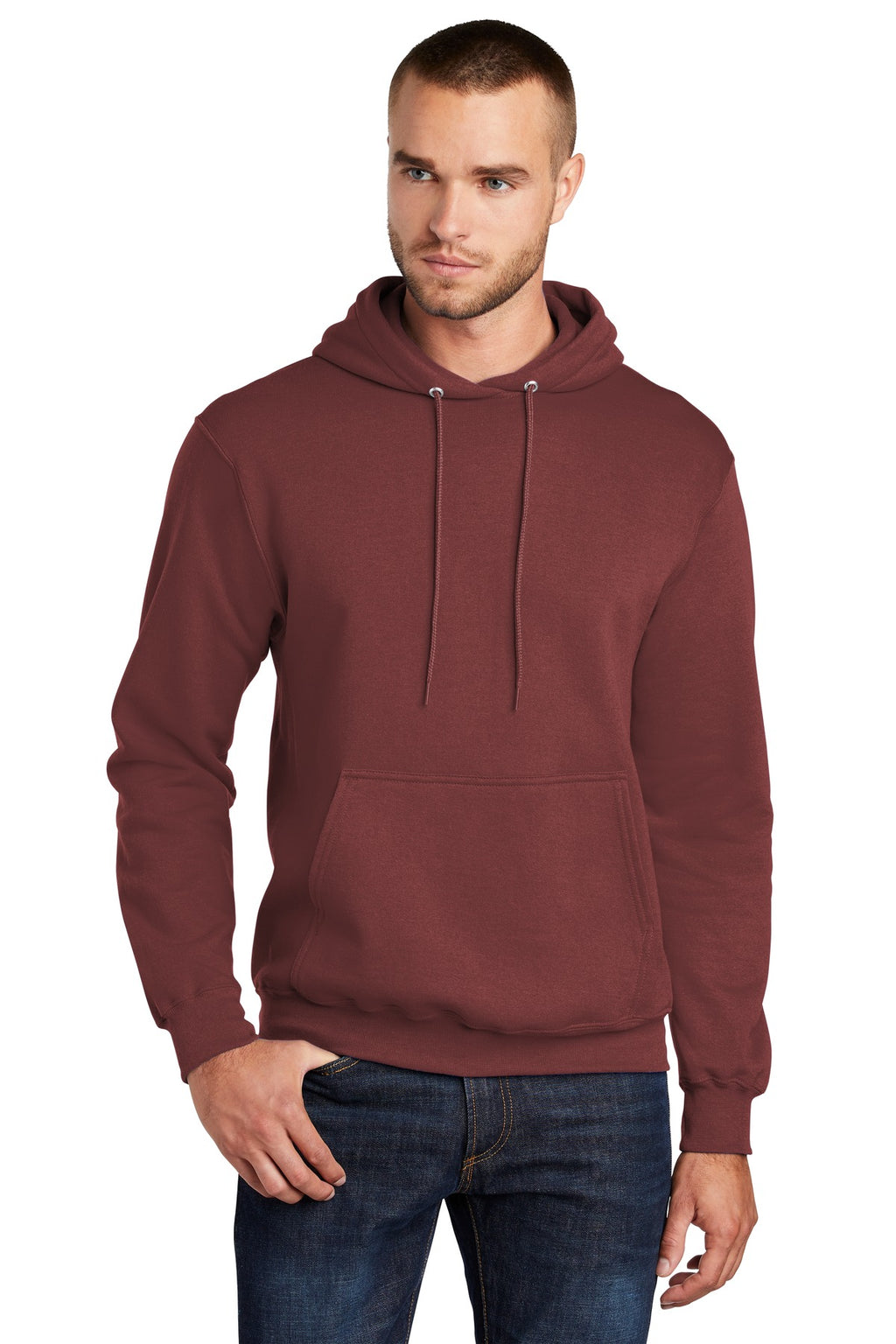 Custom Logo Port & Co ™  Core Fleece Pullover Hooded Sweatshirt. PC78H
