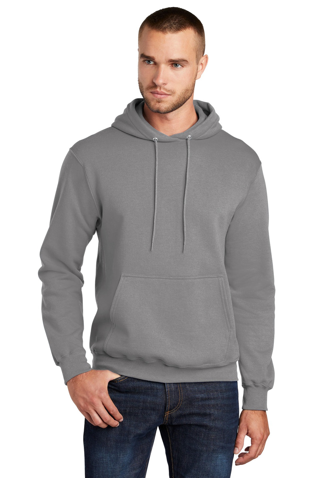 Custom Logo Port & Co ™  Core Fleece Pullover Hooded Sweatshirt. PC78H