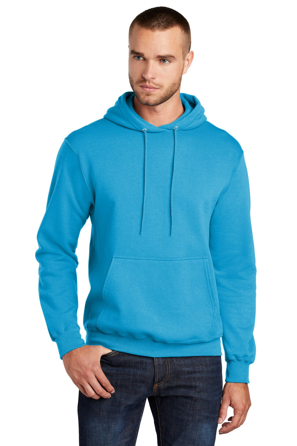 Custom Logo Port & Co ™  Core Fleece Pullover Hooded Sweatshirt. PC78H