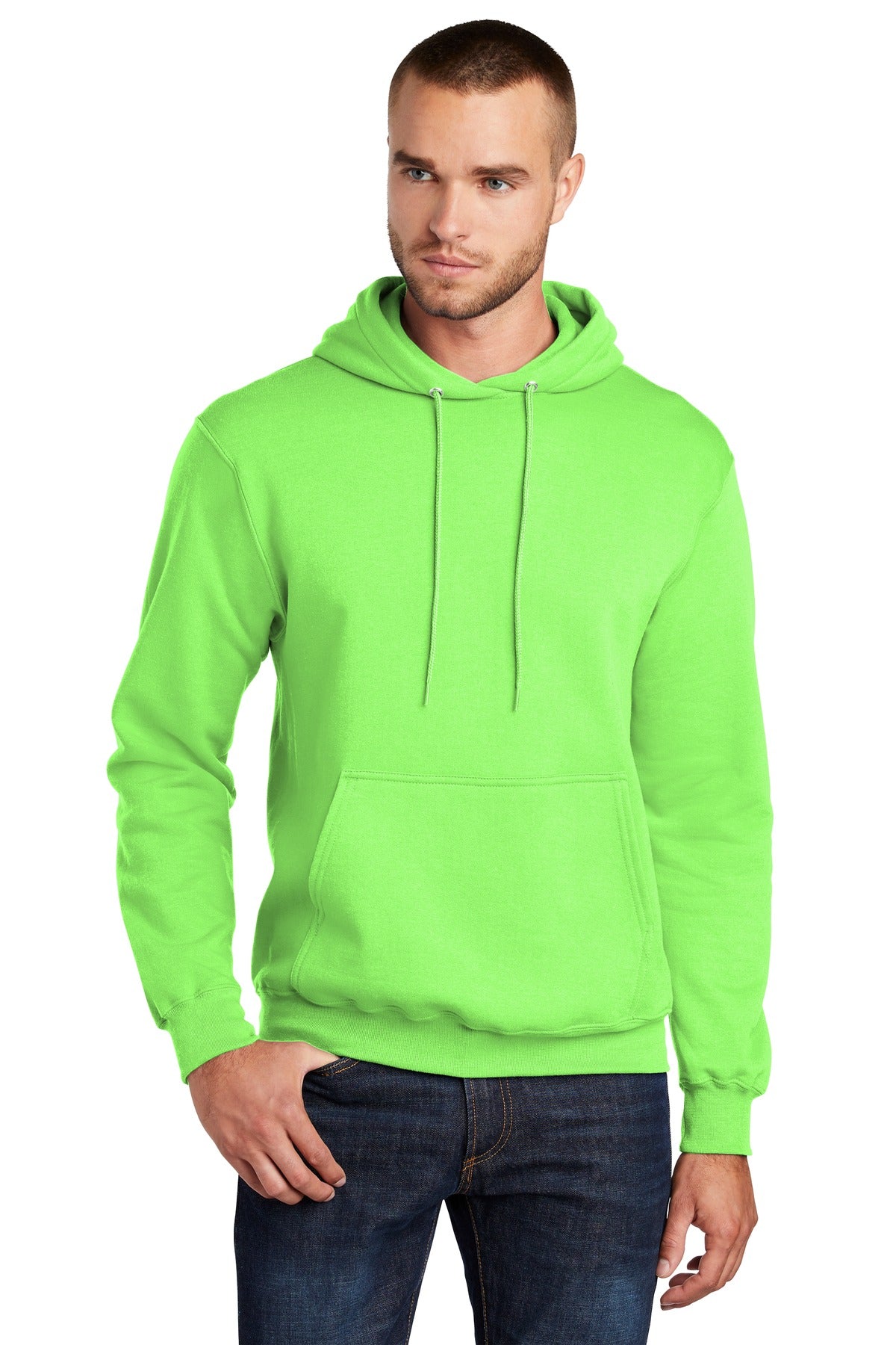 Custom Logo Port & Co ™  Core Fleece Pullover Hooded Sweatshirt. PC78H