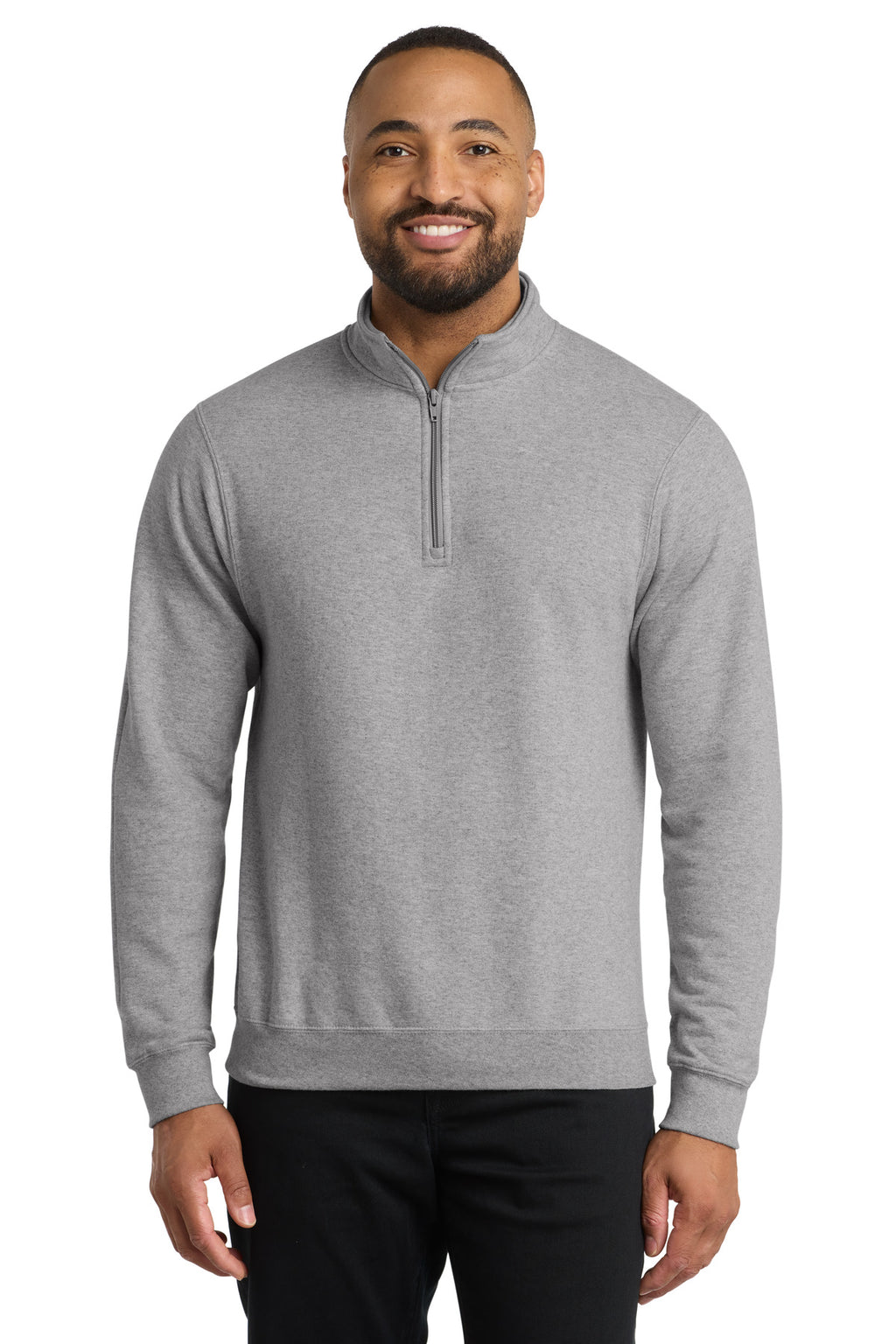 Custom Logo Port & Co ™  Core Fleece 1/4-Zip Pullover Sweatshirt PC78Q