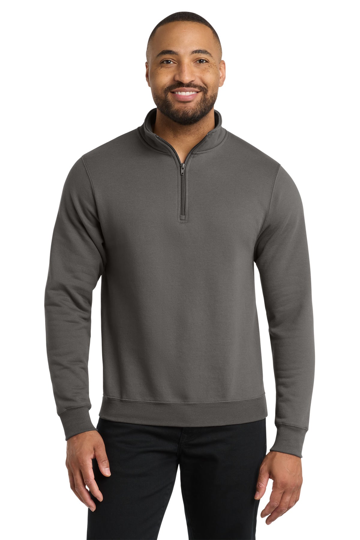 Custom Logo Port & Co ™  Core Fleece 1/4-Zip Pullover Sweatshirt PC78Q