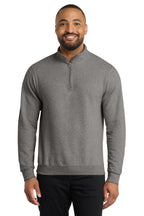 Custom Logo Port & Co ®  Core Fleece 1/4-Zip Pullover Sweatshirt PC78Q