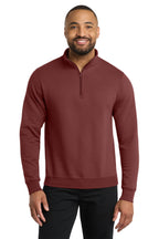 Custom Logo Port & Co ®  Core Fleece 1/4-Zip Pullover Sweatshirt PC78Q