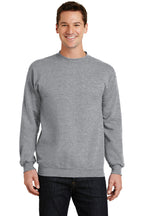 Custom Logo Port & Co ™  Core Fleece Crewneck Sweatshirt. PC78