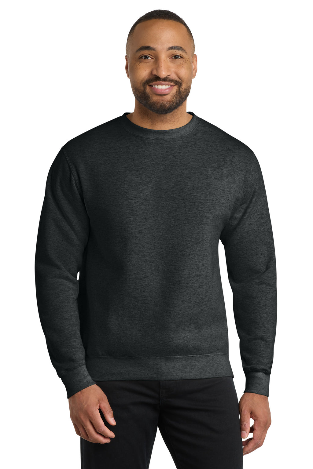 Custom Logo Port & Co ™  Core Fleece Crewneck Sweatshirt. PC78
