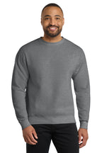 Custom Logo Port & Co ™  Core Fleece Crewneck Sweatshirt. PC78