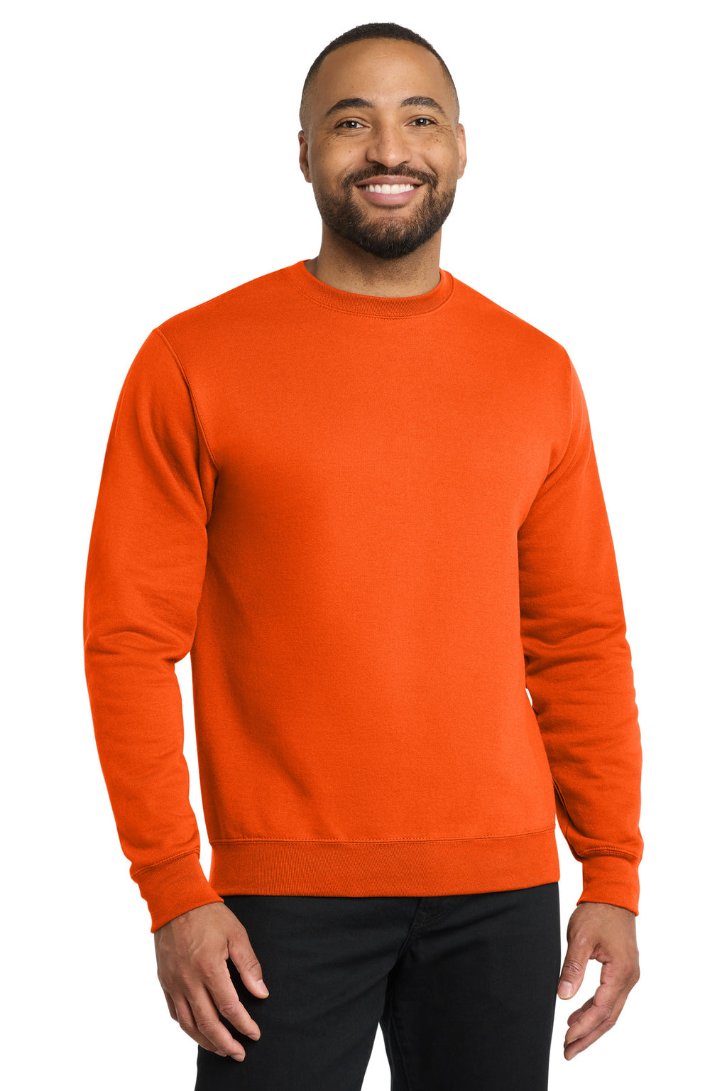 Custom Logo Port & Co ™  Core Fleece Crewneck Sweatshirt. PC78