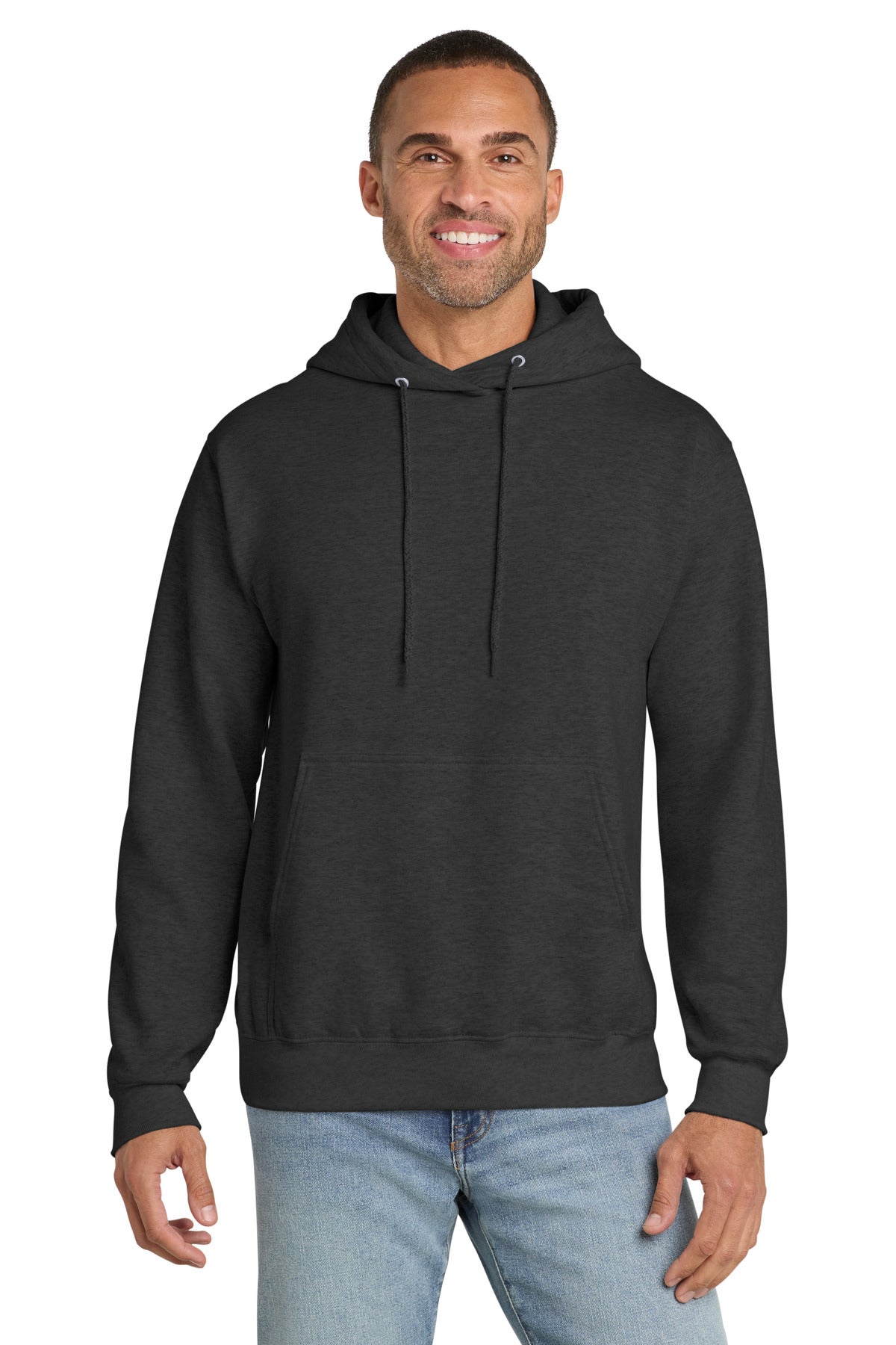 Custom Logo Port & Co ™  Essential Fleece Pullover Hooded Sweatshirt.  PC90H