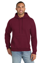 Custom Logo Port & Co ™  Essential Fleece Pullover Hooded Sweatshirt.  PC90H