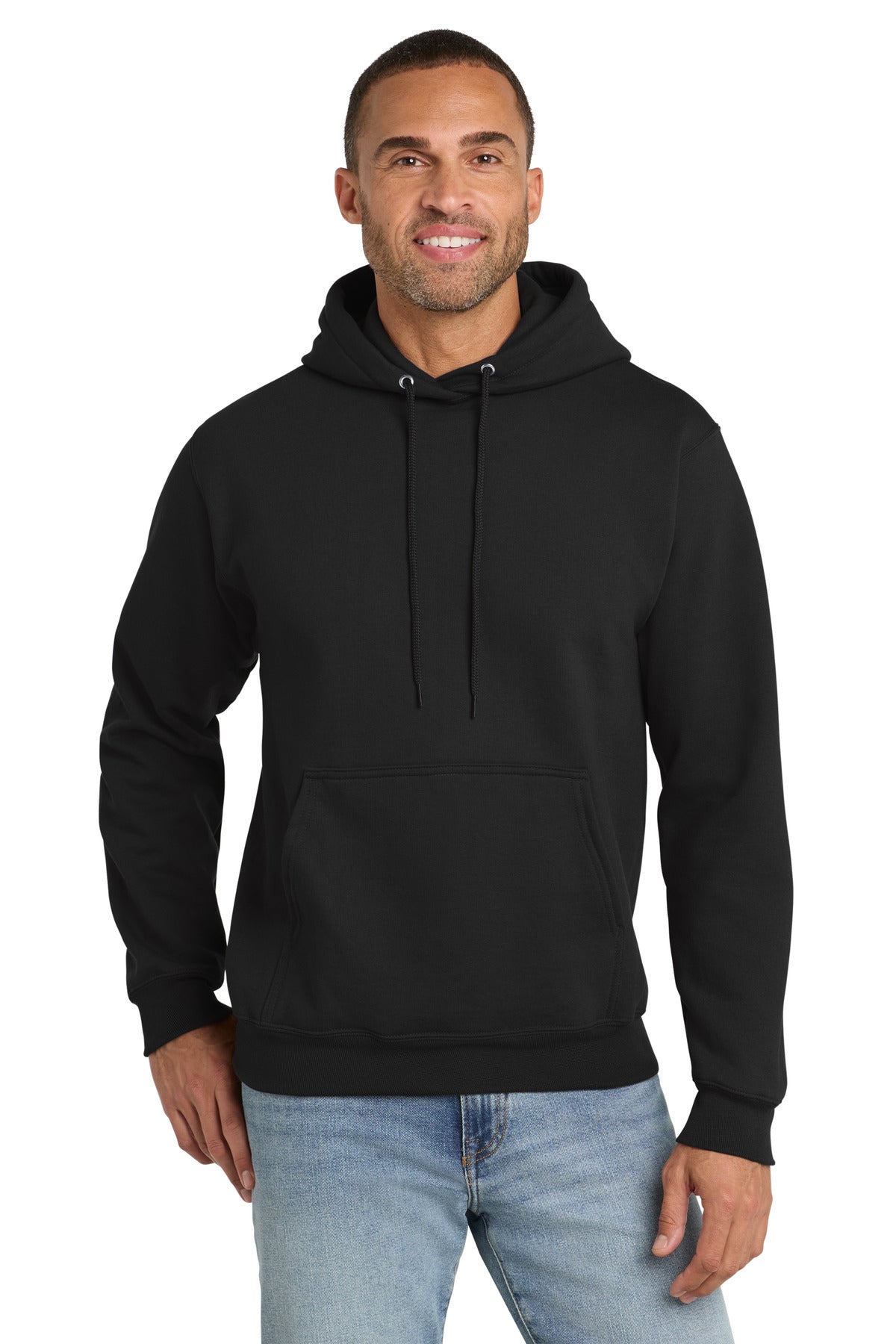 Custom Logo Port & Co ™  Essential Fleece Pullover Hooded Sweatshirt.  PC90H