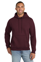 Custom Logo Port & Co ™  Essential Fleece Pullover Hooded Sweatshirt.  PC90H