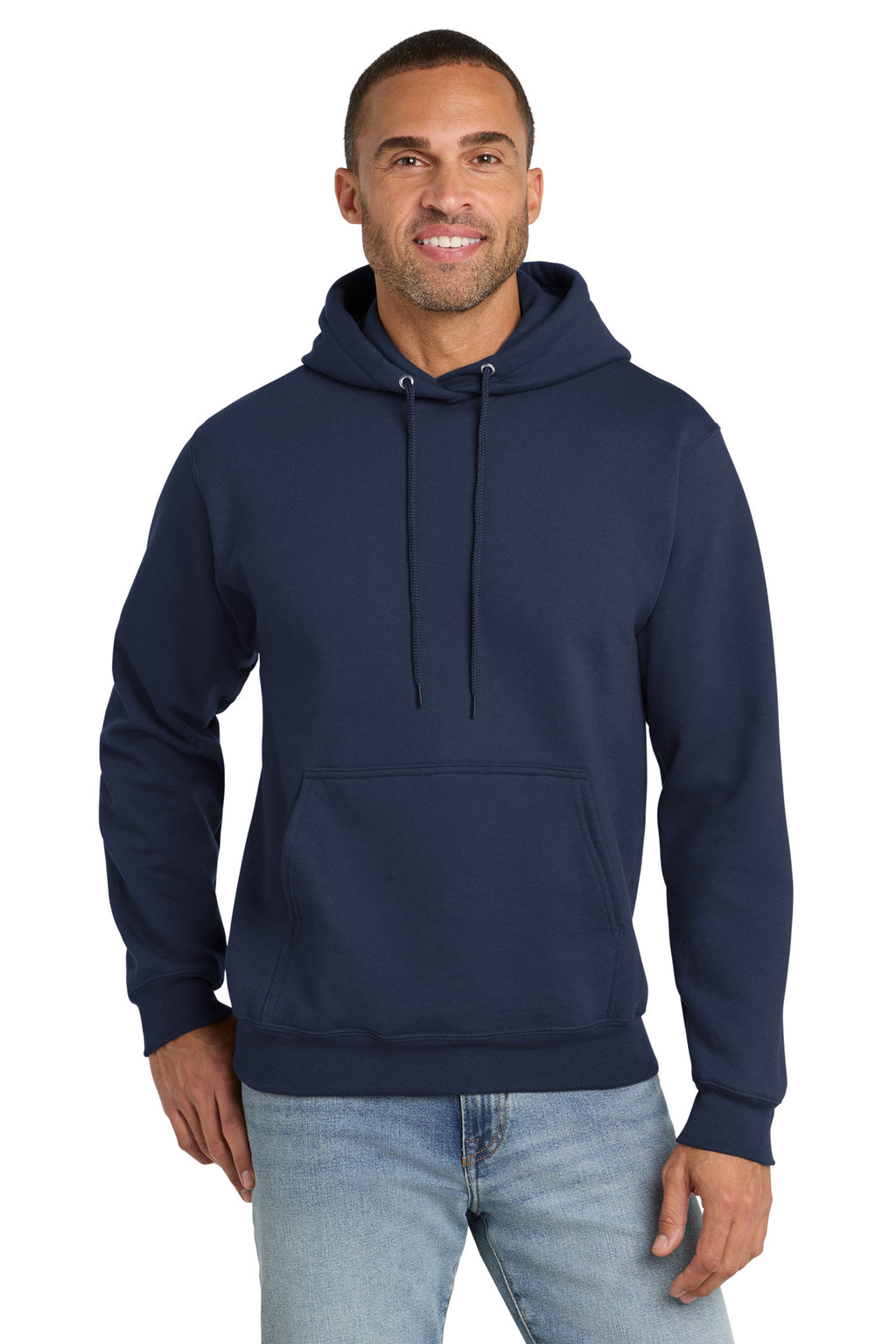 Custom Logo Port & Co ™  Essential Fleece Pullover Hooded Sweatshirt.  PC90H