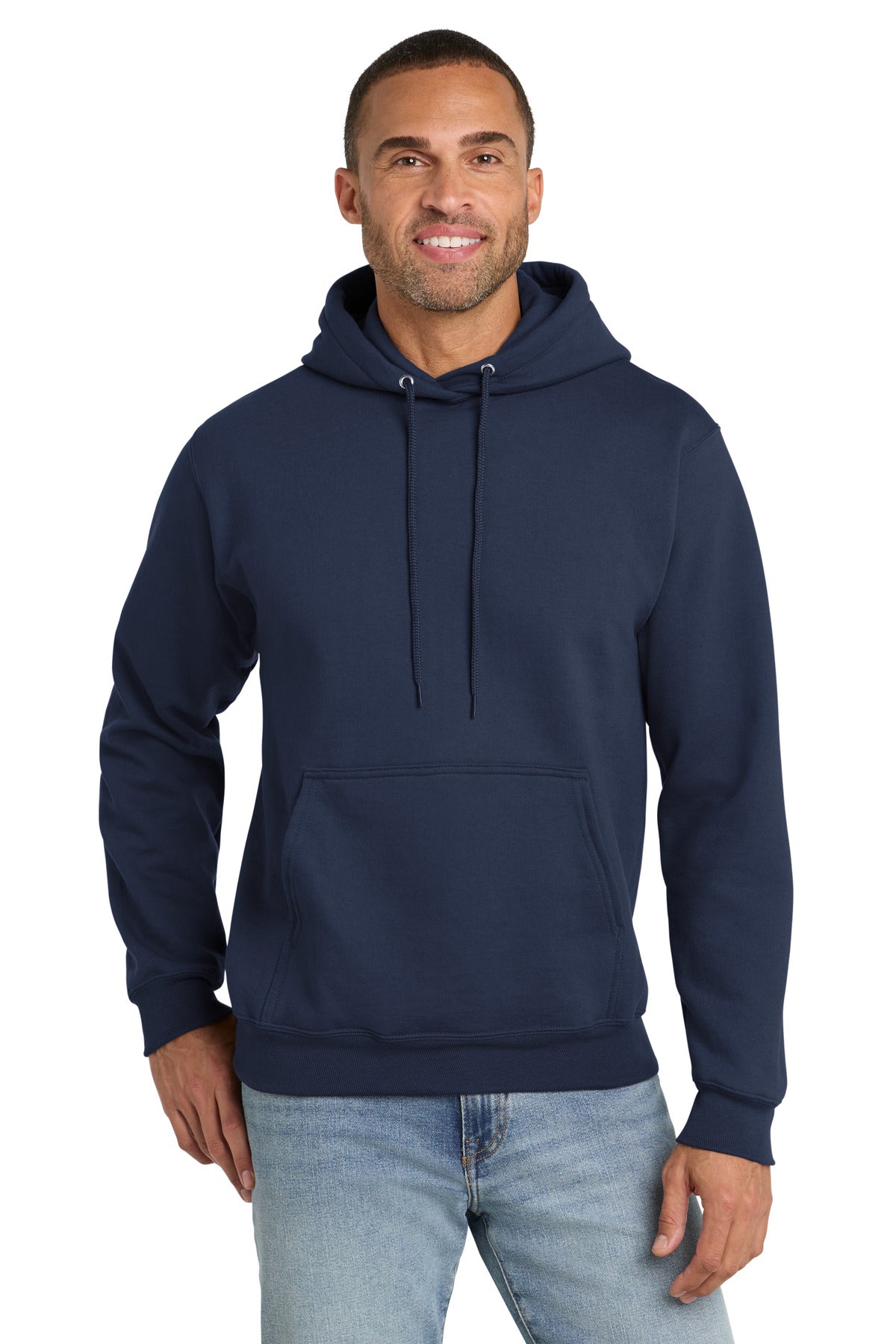 Custom Logo Port & Co ™  Essential Fleece Pullover Hooded Sweatshirt.  PC90H