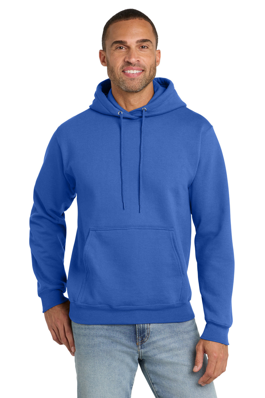 Custom Logo Port & Co ™  Essential Fleece Pullover Hooded Sweatshirt.  PC90H