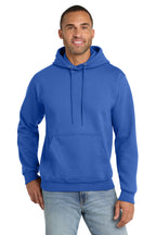 Custom Logo Port & Co ™  Essential Fleece Pullover Hooded Sweatshirt.  PC90H