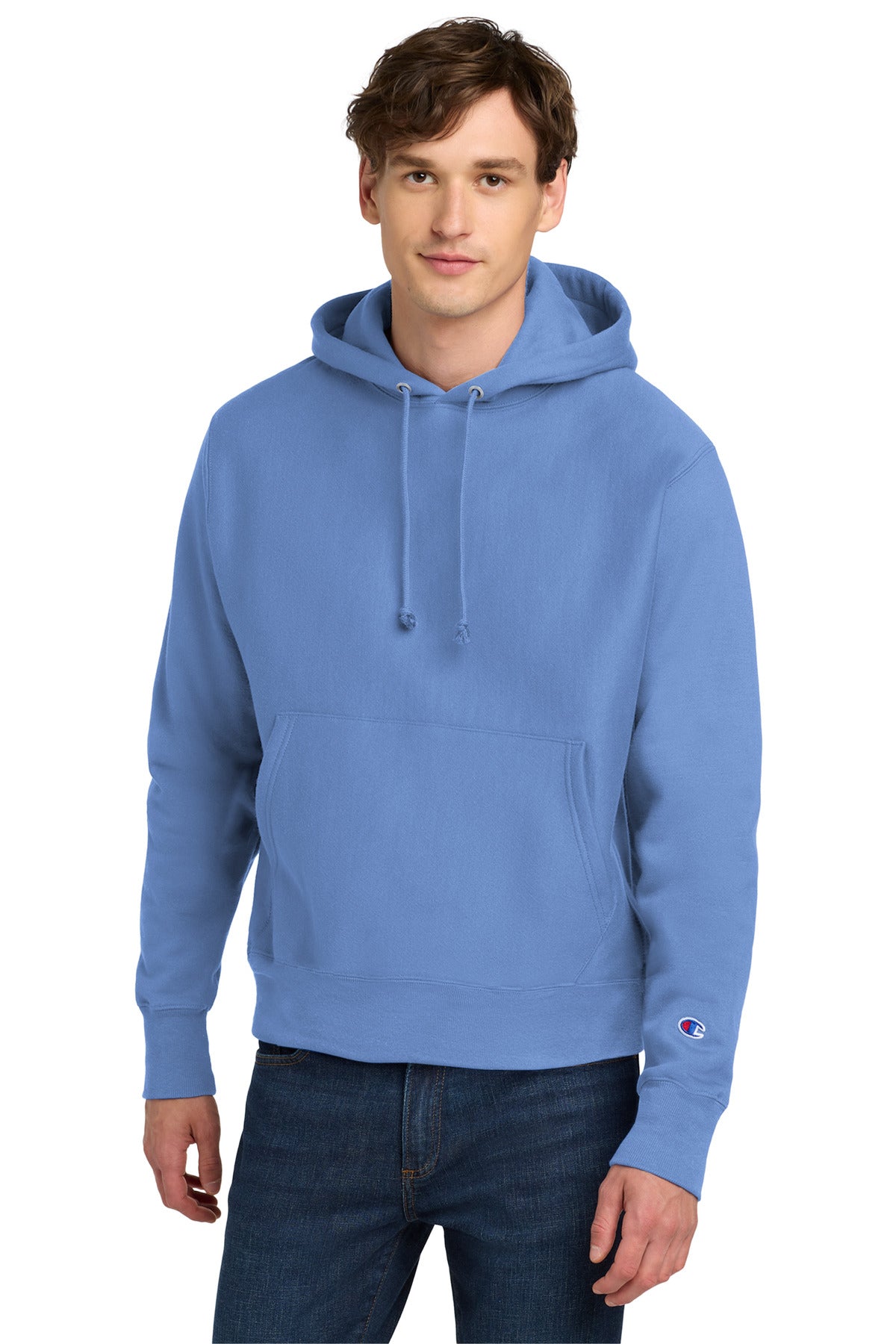 Custom Logo Champion  ®   Reverse Weave  ®   Hooded Sweatshirt S101