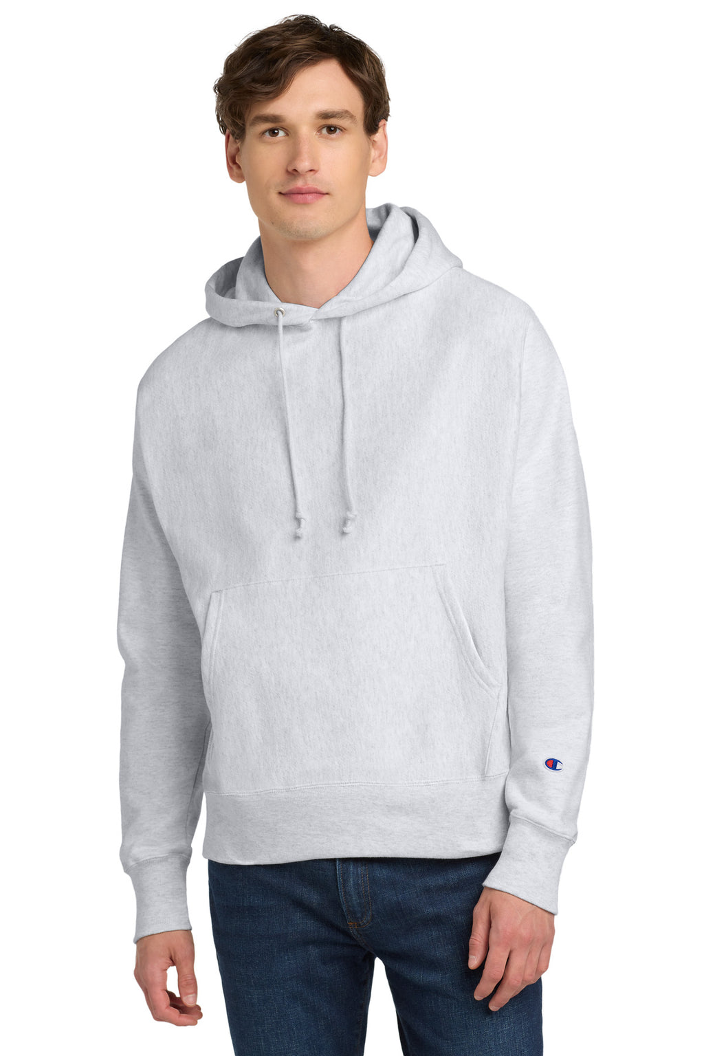 Custom Logo Champion  ®   Reverse Weave  ®   Hooded Sweatshirt S101