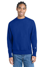 Custom Logo Champion  ®   Reverse Weave  ®   Crewneck Sweatshirt S149