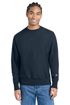Custom Logo Champion  ®   Reverse Weave  ®   Crewneck Sweatshirt S149