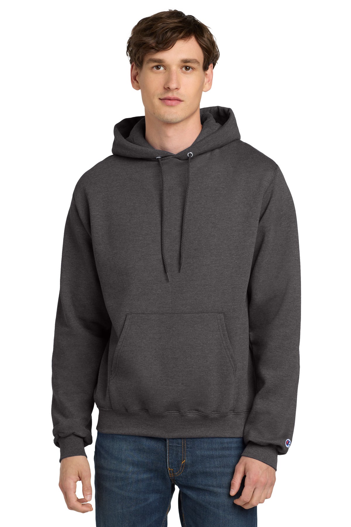 Custom Logo Champion ®   Powerblend ®  Pullover Hoodie. S700