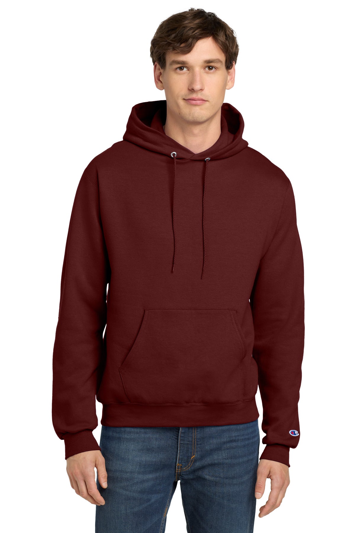 Custom Logo Champion ®   Powerblend ®  Pullover Hoodie. S700