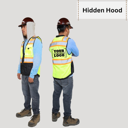 Sunshade Attached Hi-Vis Vest