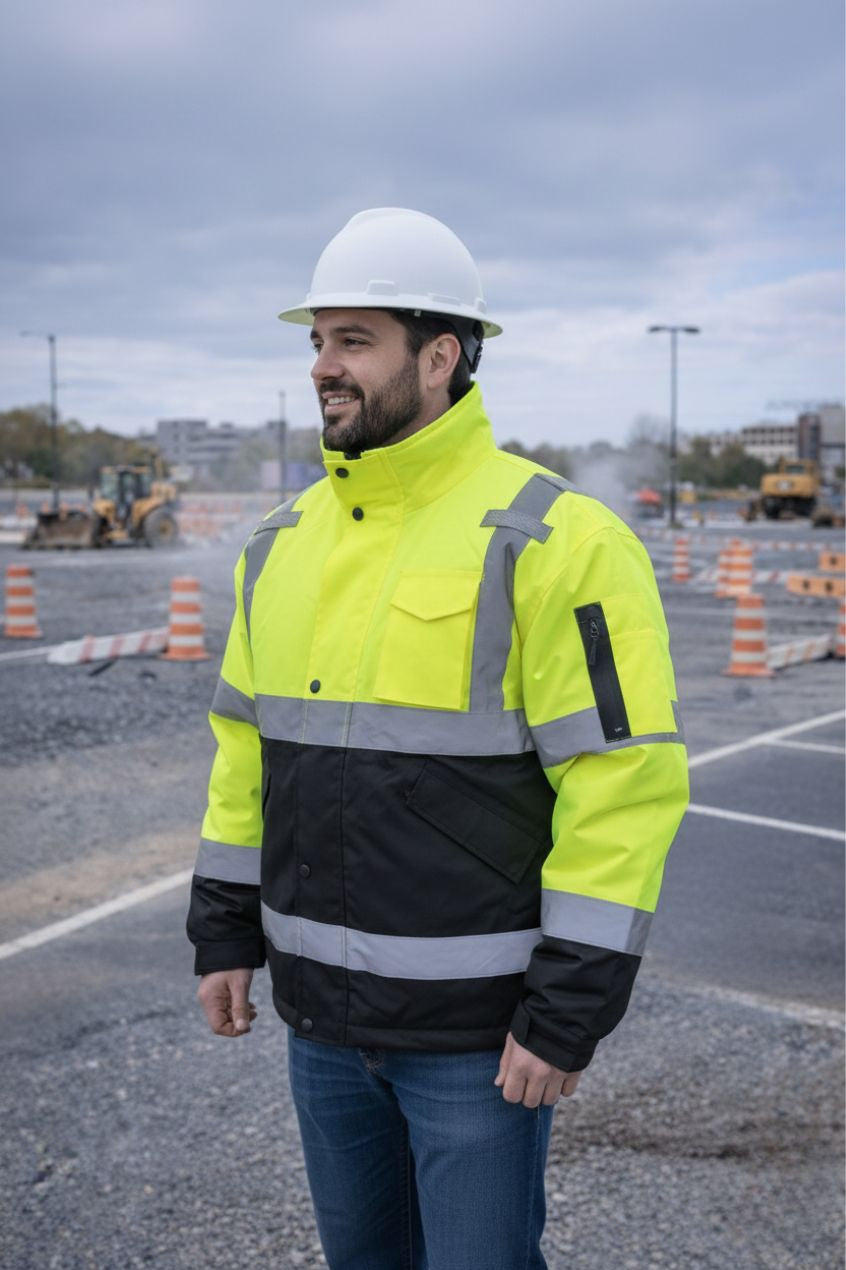 Class 3 Hi-Vis Safety Jacket